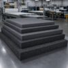 Láminas de espuma de poliuretano en diferentes densidades para aplicaciones industriales, aislamiento acústico, protección, confort y fabricación de componentes personalizados.